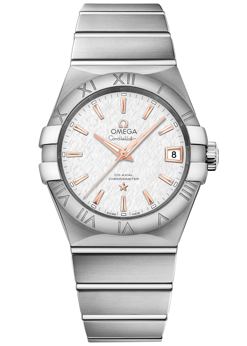 OMEGA 123.15.27.20.55.001 CONSTELLATION CO-AXIAL 27mm STEEL - BRAND NEW