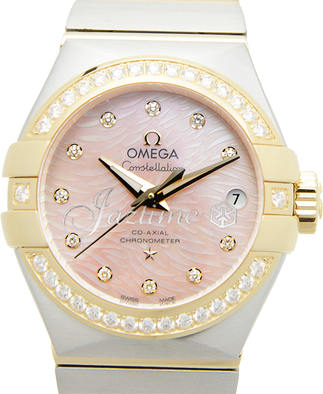OMEGA 123.25.27.20.57.005 CONSTELLATION CO-AXIAL 27mm STEEL AND YELLOW GOLD - BRAND NEW