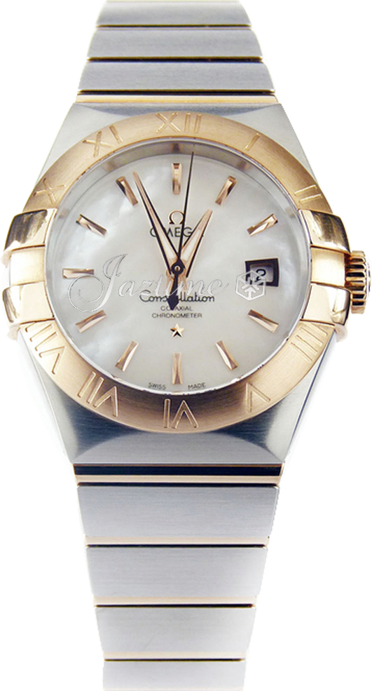 OMEGA 123.20.31.20.05.001 CONSTELLATION CO-AXIAL 31mm STEEL AND RED GOLD - BRAND NEW