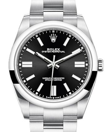 Rolex Oyster Perpetual 41 mm 124300BKSO Steel Luminous