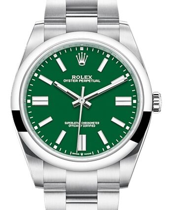 Rolex Oyster Perpetual 41 mm 124300GSO Steel Luminous