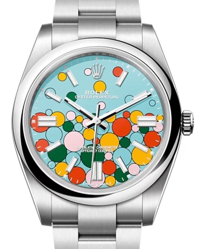 Rolex Oyster Perpetual 41 mm 124300TCMSO Steel Luminous