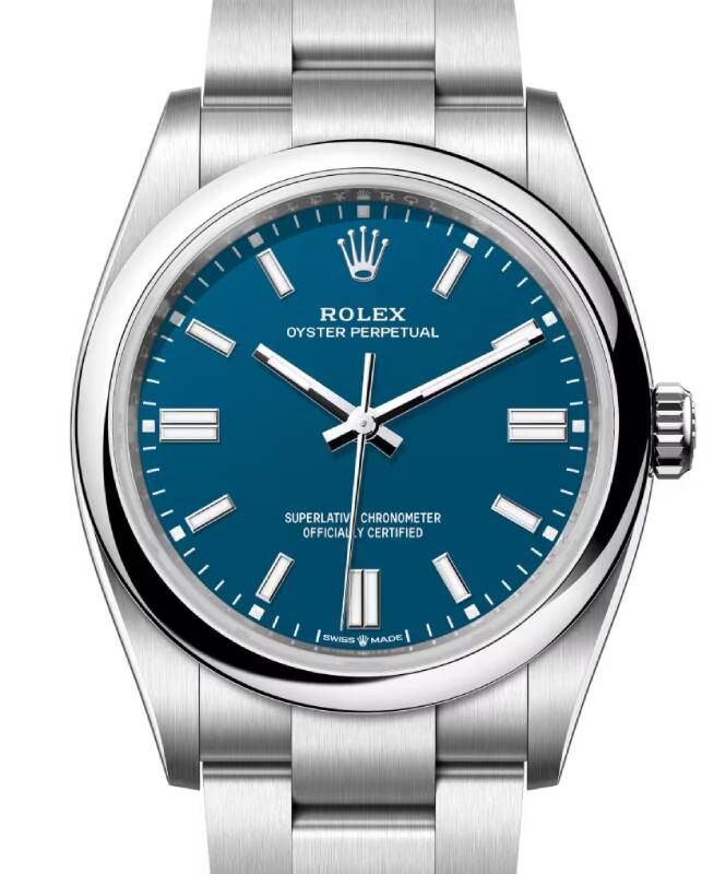 Rolex Oyster Perpetual 36 mm 126000BLUM Steel Luminous