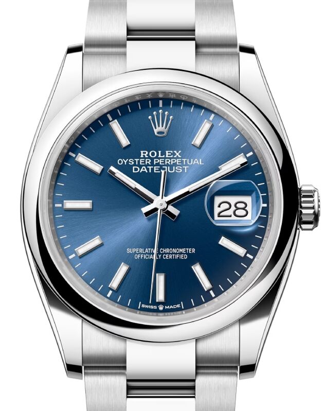 Rolex Datejust 36 36 mm 126200BLSO Steel Blue