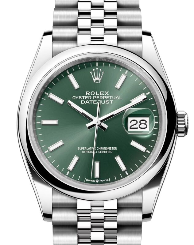 Rolex Datejust 36 36 mm 126200MGSJ Steel Green
