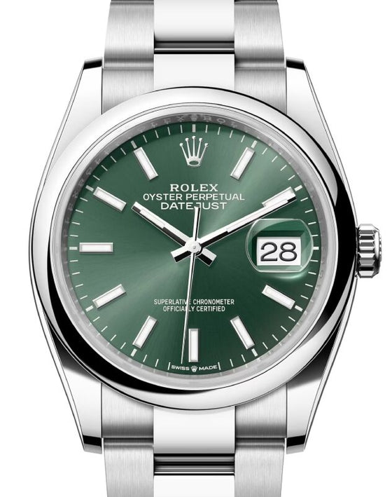Rolex Datejust 36 36 mm 126200MGSO Steel Green