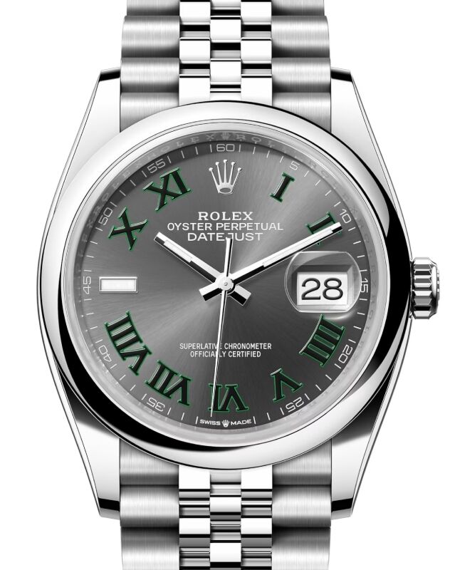 Rolex Datejust 36 36 mm 126200SRJ Steel Slate