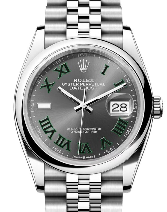 Rolex Datejust 36 36 mm 126200SRJ Steel Slate