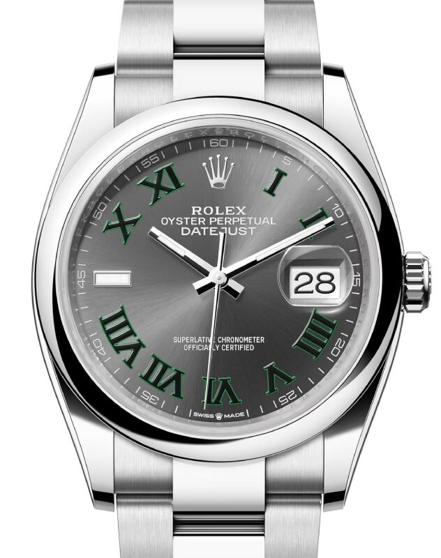 Rolex Datejust 36 36 mm 126200SRO Steel Slate