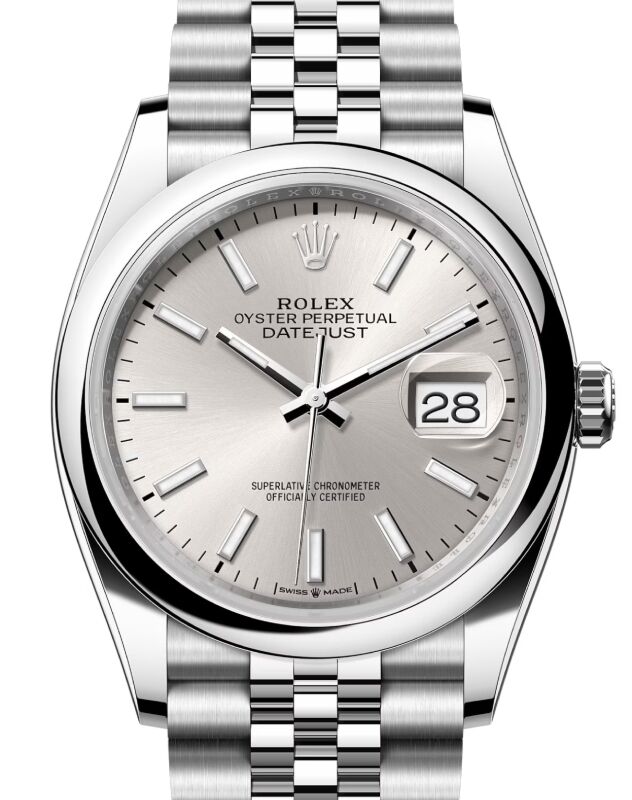 Rolex Datejust 36 36 mm 126200SSJ Steel Silver