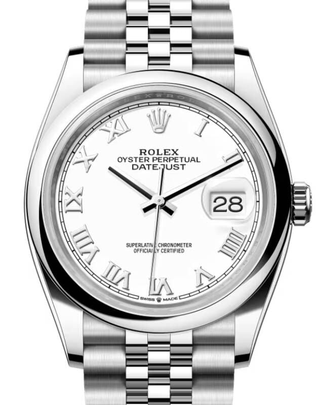 Rolex Datejust 36 36 mm 126200WRJ Steel White