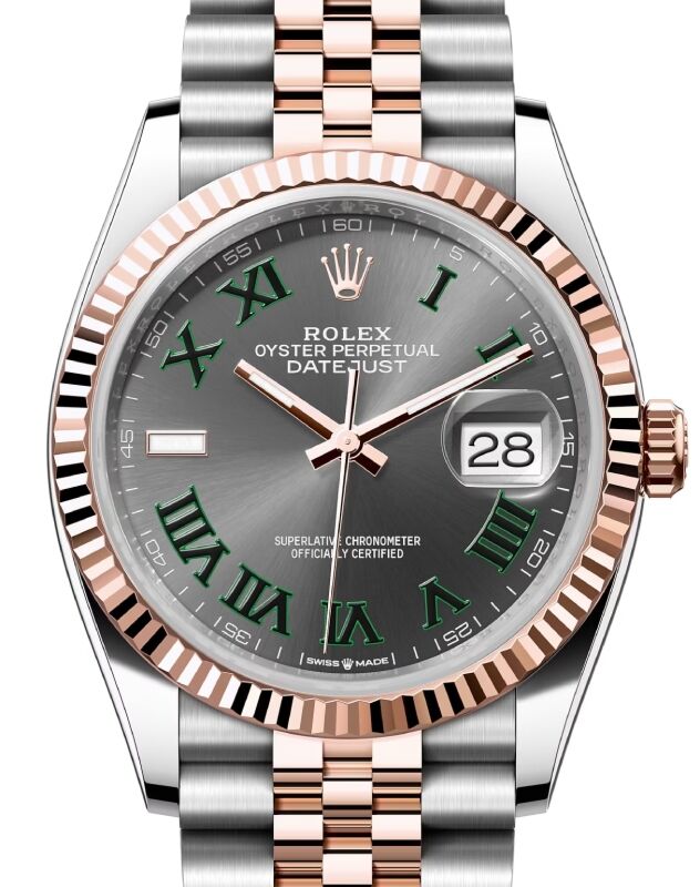 Rolex Datejust 36 36 mm 126231SRJ1 Steel/Rose Gold Slate