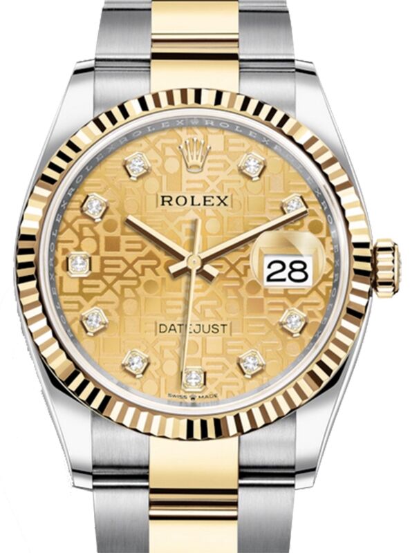 Rolex Datejust 36 36 mm 126233CJO Steel/Yellow Gold Champagne