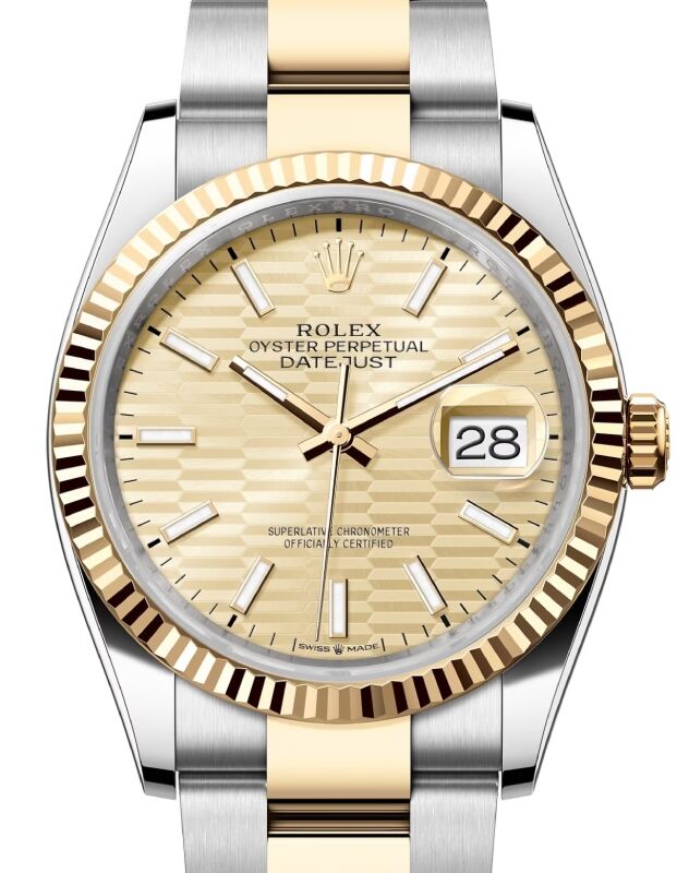 Rolex Datejust 36 36 mm 126233GFMSO Steel/Yellow Gold Golden