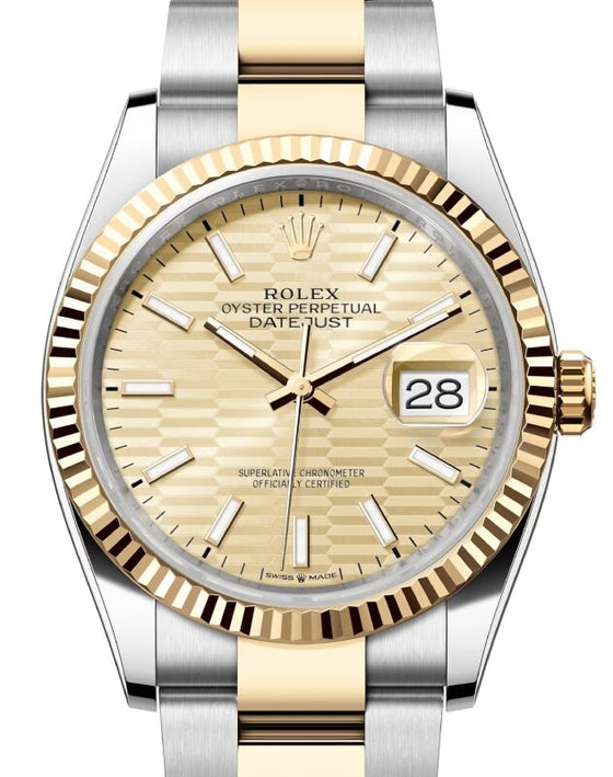 Rolex Datejust 36 36 mm 126233GFMSO Steel/Yellow Gold Golden