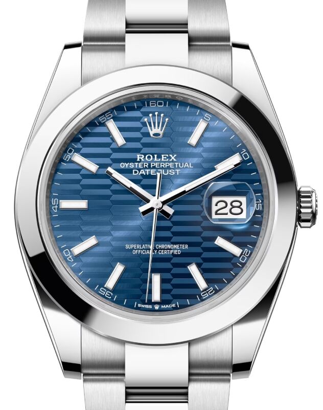 Rolex Datejust 41 41 mm 126300BFMSO Steel Blue