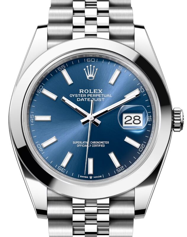 Rolex Datejust 41 41 mm 126300BLUSJ Steel Blue