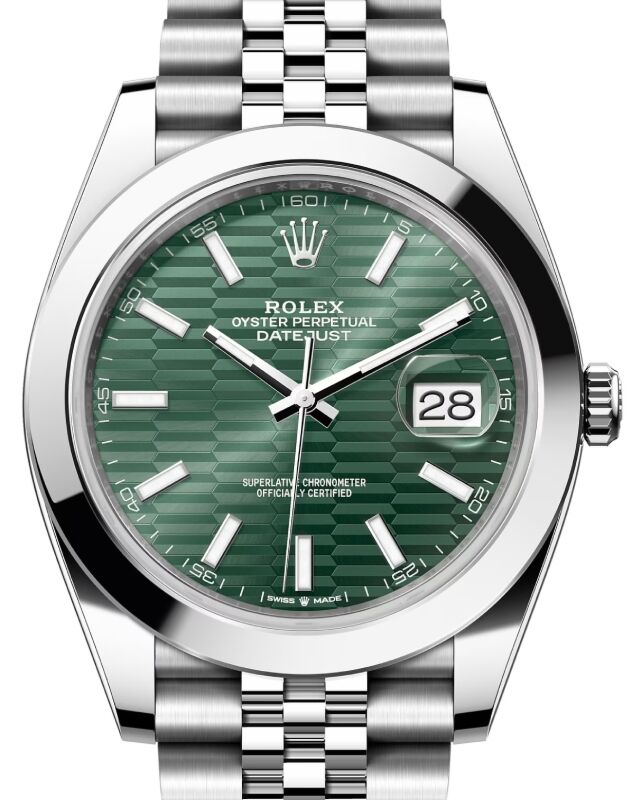 Rolex Datejust 41 41 mm 126300MGFMSJ Steel Green