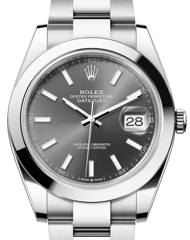 Rolex Datejust 41 41 mm 126300RSO Steel Slate