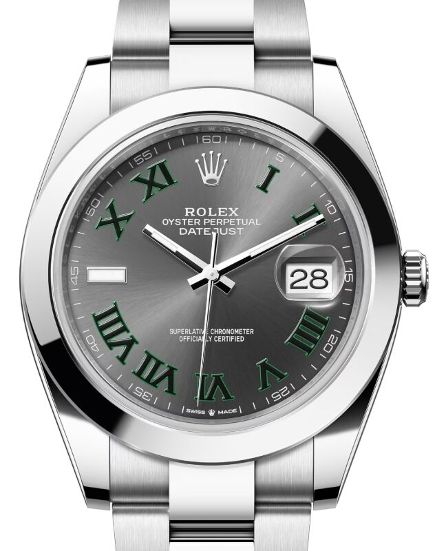 Rolex Datejust 41 41 mm 126300SRO Steel Slate