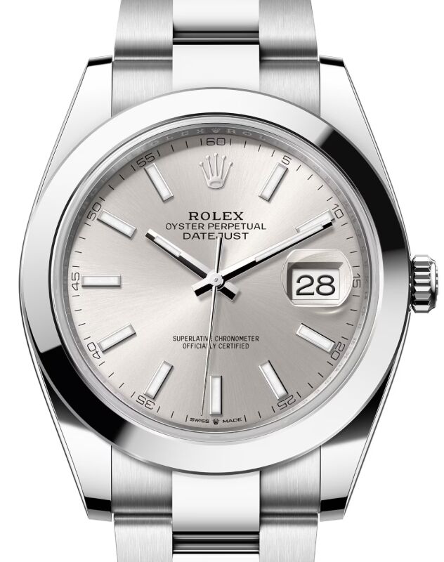 Rolex Datejust 41 41 mm 126300SSO Steel Silver