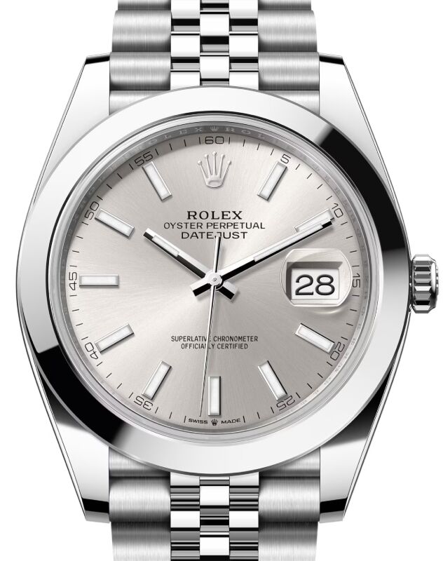 Rolex Datejust 41 41 mm 126300SVSJ Steel Silver
