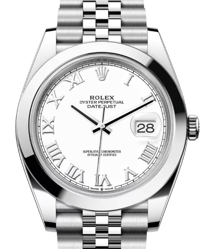 Rolex Datejust 41 41 mm 126300WRJ Steel White