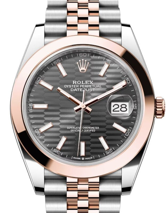Rolex Datejust 41 41 mm 126301SLFMSJ Steel/Rose Gold Slate