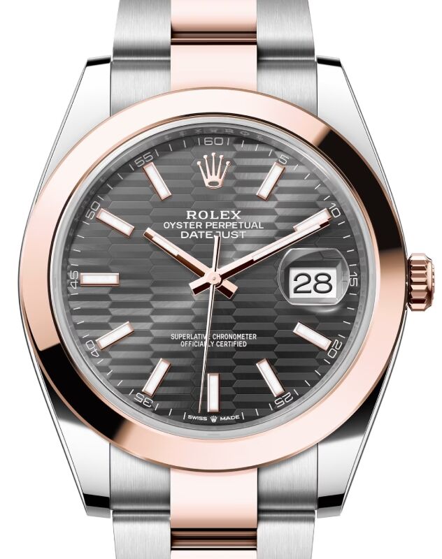 Rolex Datejust 41 41 mm 126301SLFMSO Steel/Rose Gold Slate