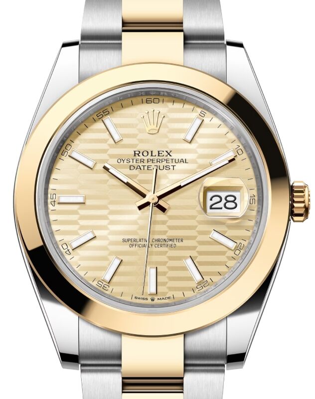 Rolex Datejust 41 41 mm 126303GLFMSO Steel/Yellow Gold Golden