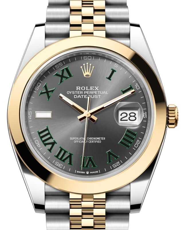 Rolex Datejust 41 41 mm 126303SRJ Steel/Yellow Gold Slate