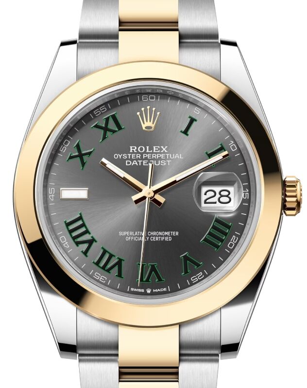 Rolex Datejust 41 41 mm 126303SRO Steel/Yellow Gold Slate