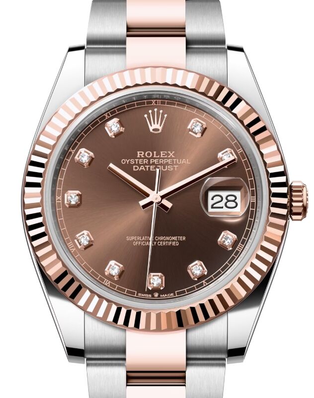 Rolex Datejust 41 41 mm 126331CDO Steel/Rose Gold Chocolate