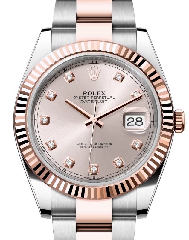 Rolex Datejust 41 41 mm 126331SDDO Steel/Rose Gold Sundust