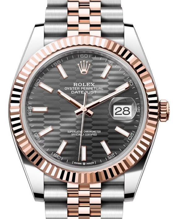 Rolex Datejust 41 41 mm 126331SLFMJ Steel/Rose Gold Slate