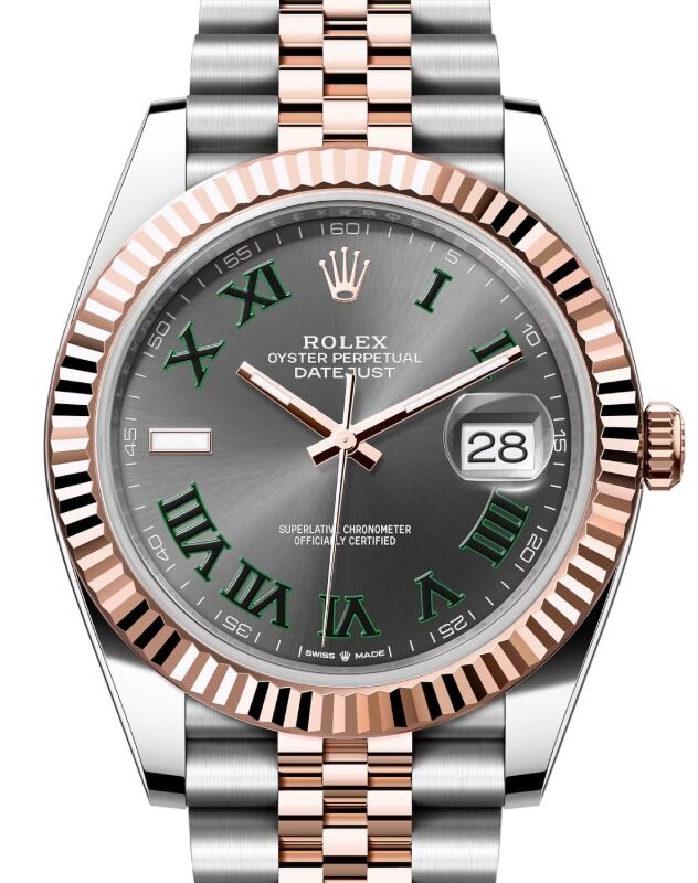 Rolex Datejust 41 41 mm 126331SRJ1 Steel/Rose Gold Slate