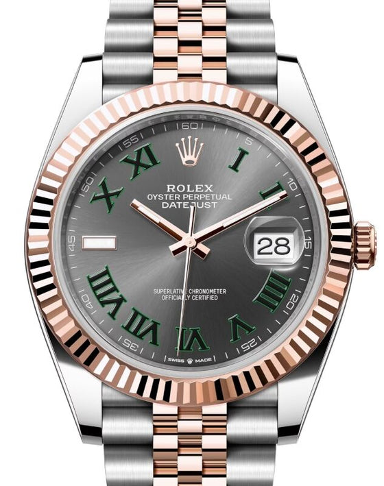Rolex Datejust 41 41 mm 126331SRJ1 Steel/Rose Gold Slate