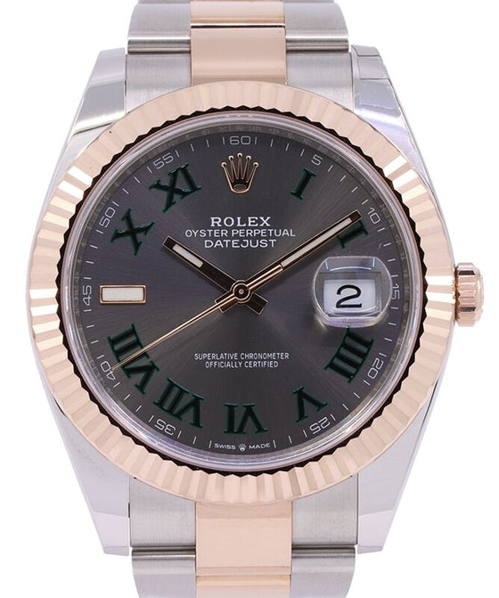 Rolex Datejust 41 41 mm 126331SRO1 Steel/Rose Gold Slate