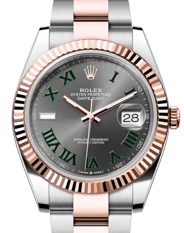 Rolex Datejust 41 41 mm 126331SRO Steel/Rose Gold Slate