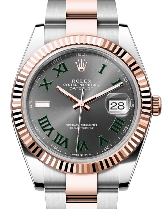 Rolex Datejust 41 41 mm 126331SRO Steel/Rose Gold Slate