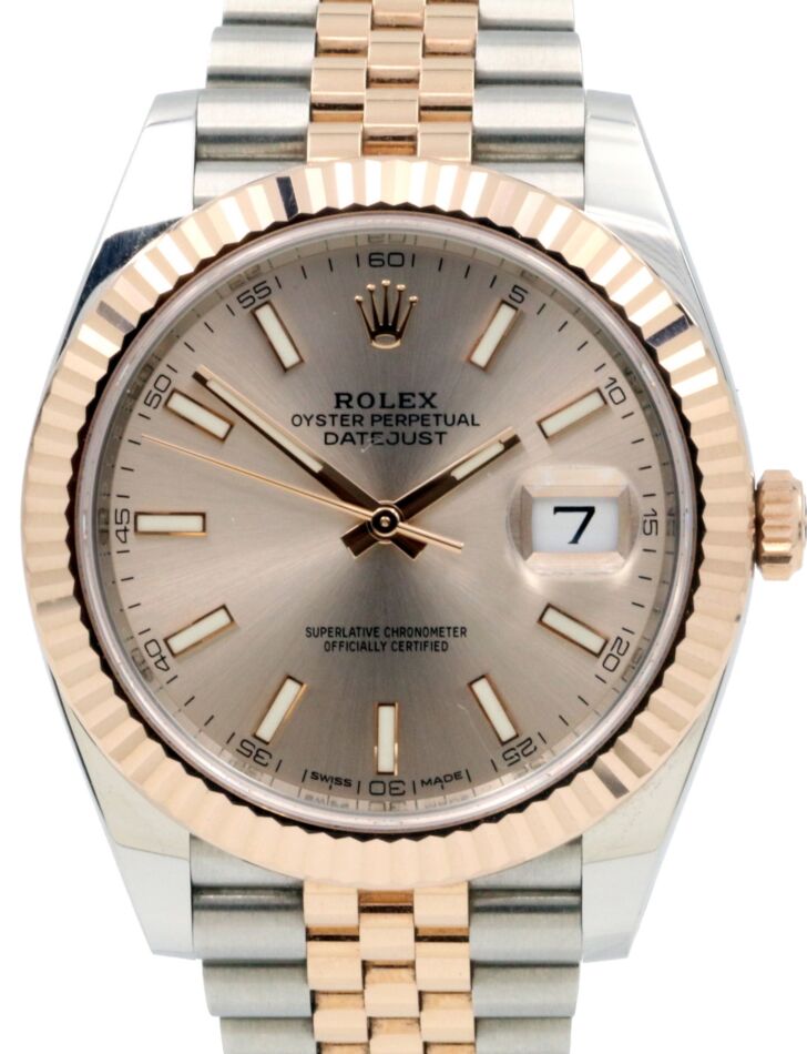 Rolex Datejust 41 41 mm 126331SSJ1 Steel/Rose Gold Sundust