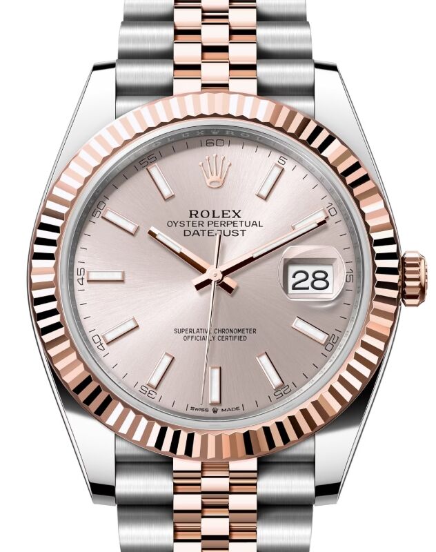 Rolex Datejust 41 41 mm 126331SSJ Steel/Rose Gold Sundust