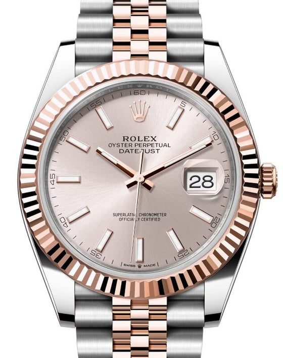 Rolex Datejust 41 41 mm 126331SSJ Steel/Rose Gold Sundust