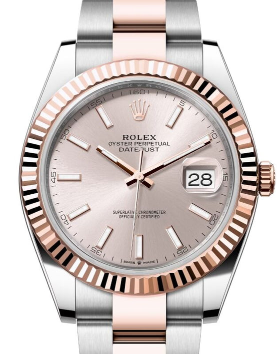 Rolex Datejust 41 41 mm 126331SSO Steel/Rose Gold Sundust