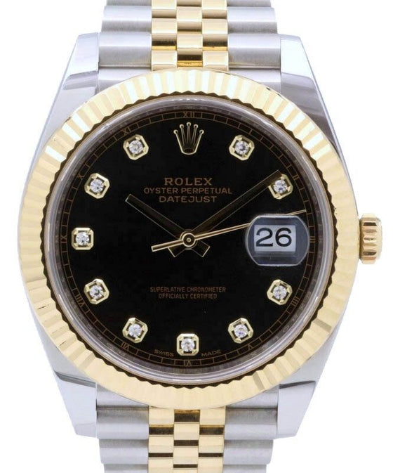 Rolex Datejust 41 41 mm 126333BDJ1 Steel/Yellow Gold Black