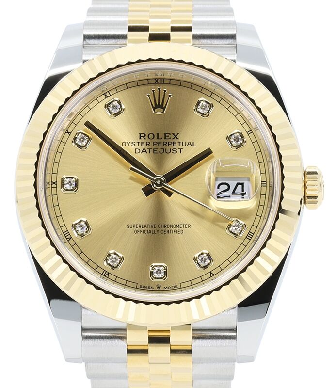 Rolex Datejust 41 41 mm 126333CDJ1 Steel/Yellow Gold Champagne