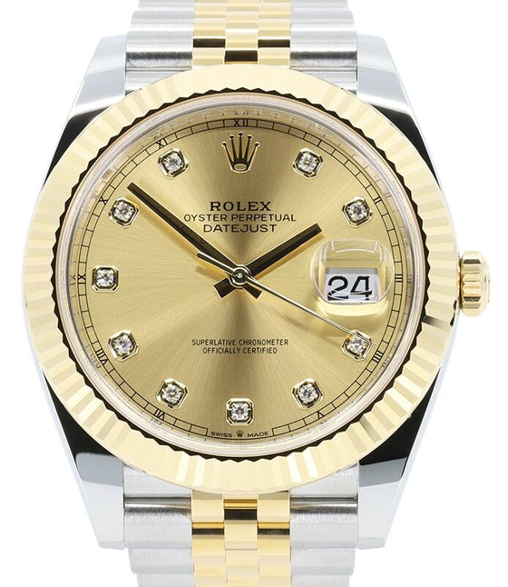Rolex Datejust 41 41 mm 126333CDJ1 Steel/Yellow Gold Champagne