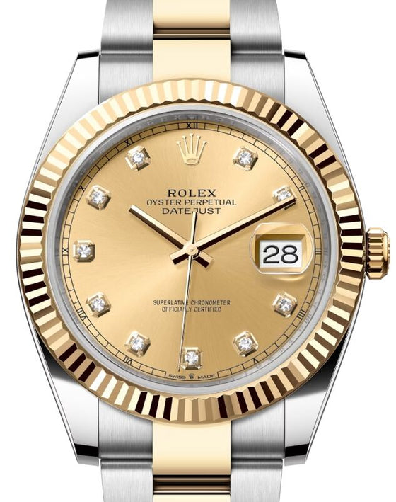 Rolex Datejust 41 41 mm 126333CDO1 Steel/Yellow Gold Champagne