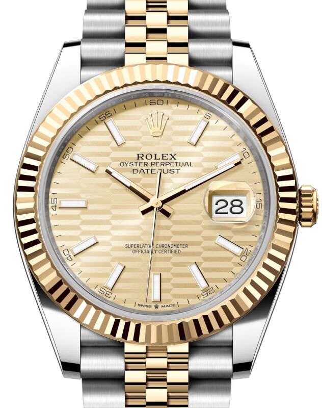 Rolex Datejust 41 41 mm 126333GOFMJ Steel/Yellow Gold Golden