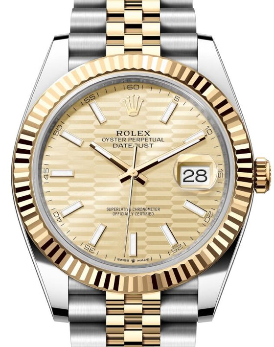Rolex Datejust 41 41 mm 126333GOFMJ Steel/Yellow Gold Golden